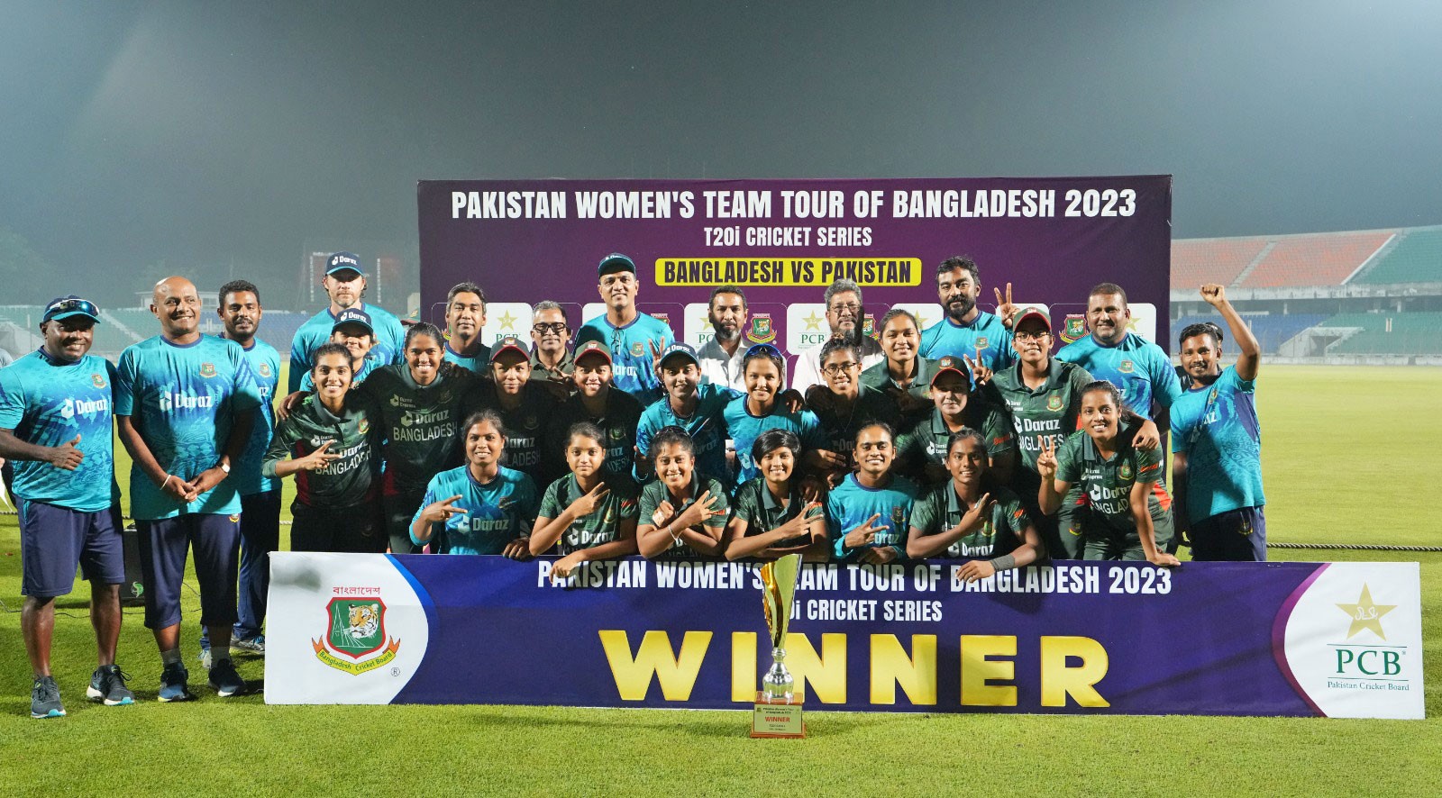 Bangladesh Women won the 3-match T20i Series against Pakistan Women
