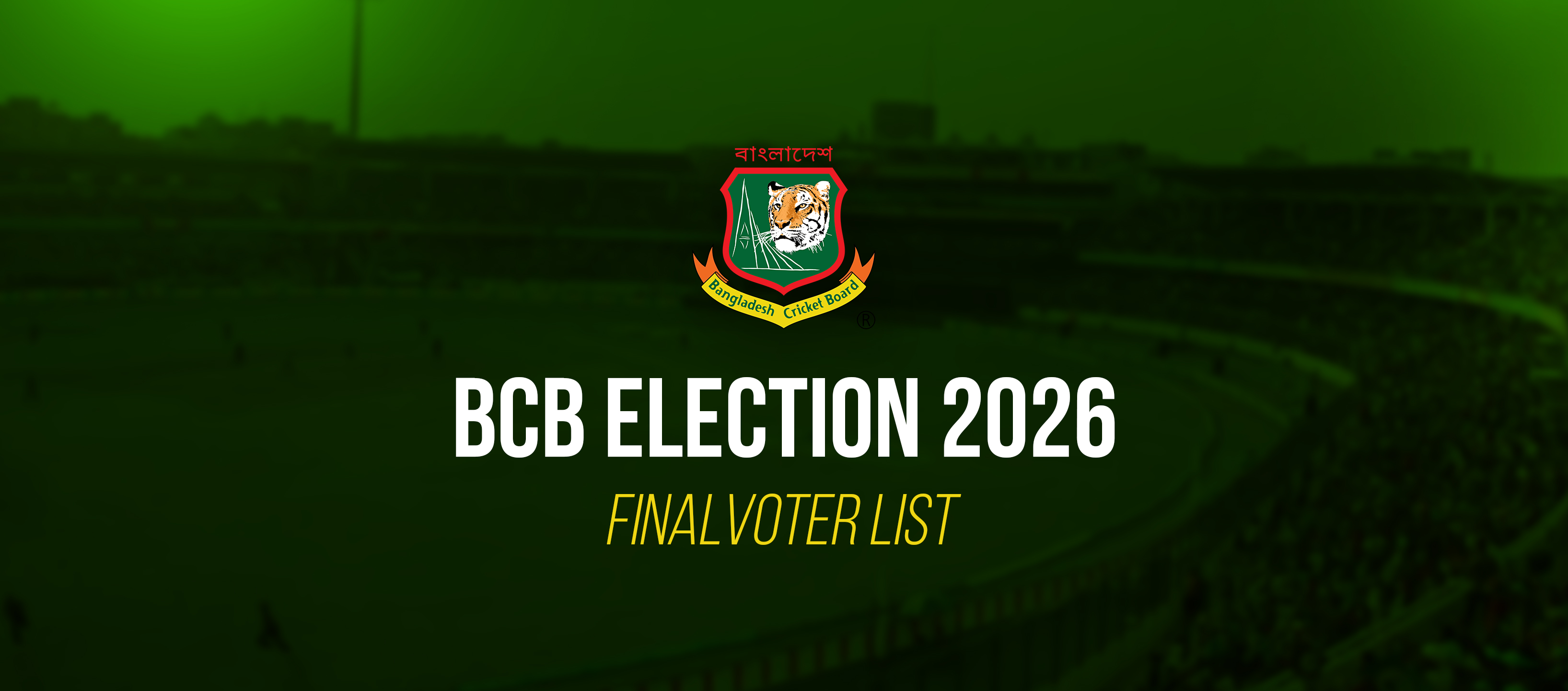 BCB Election 2026 - Final Voter List