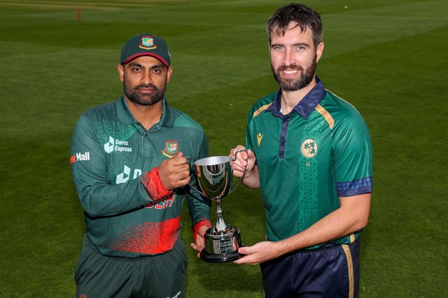 Ireland Vs Bangladesh ODI series Trophy Unveiling.
