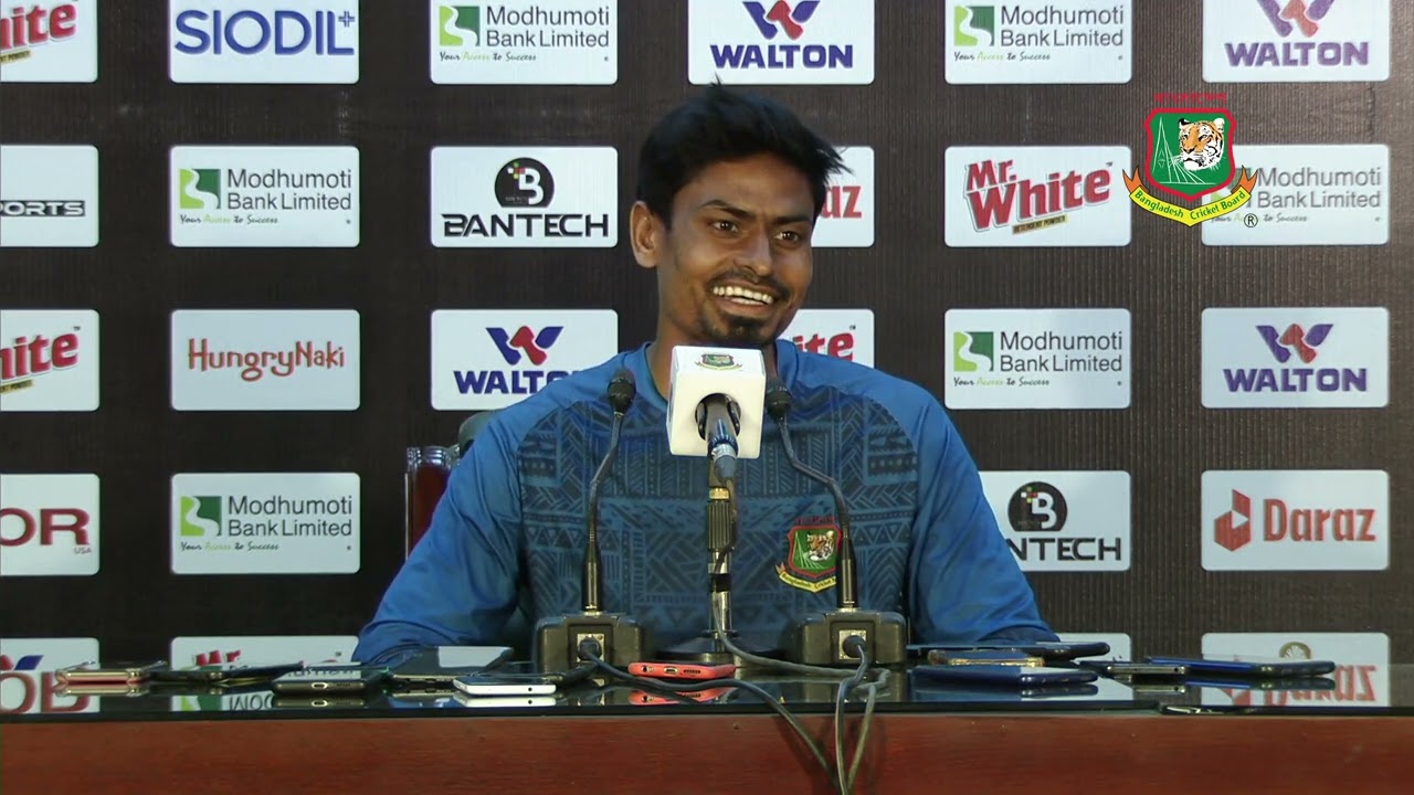 Taijul Islam press conference (Close of Play | Only Test)