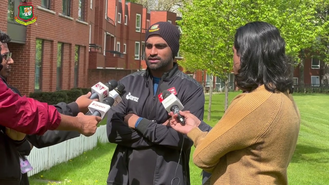 Bangladesh Captain Tamim Iqbal at Fenners