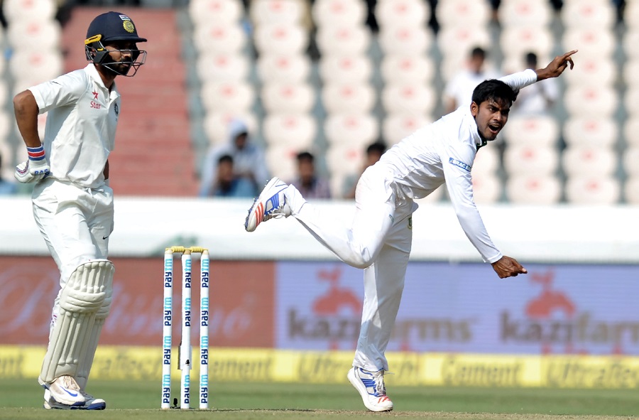Rahane's departure remains as only consolation for Bangladesh