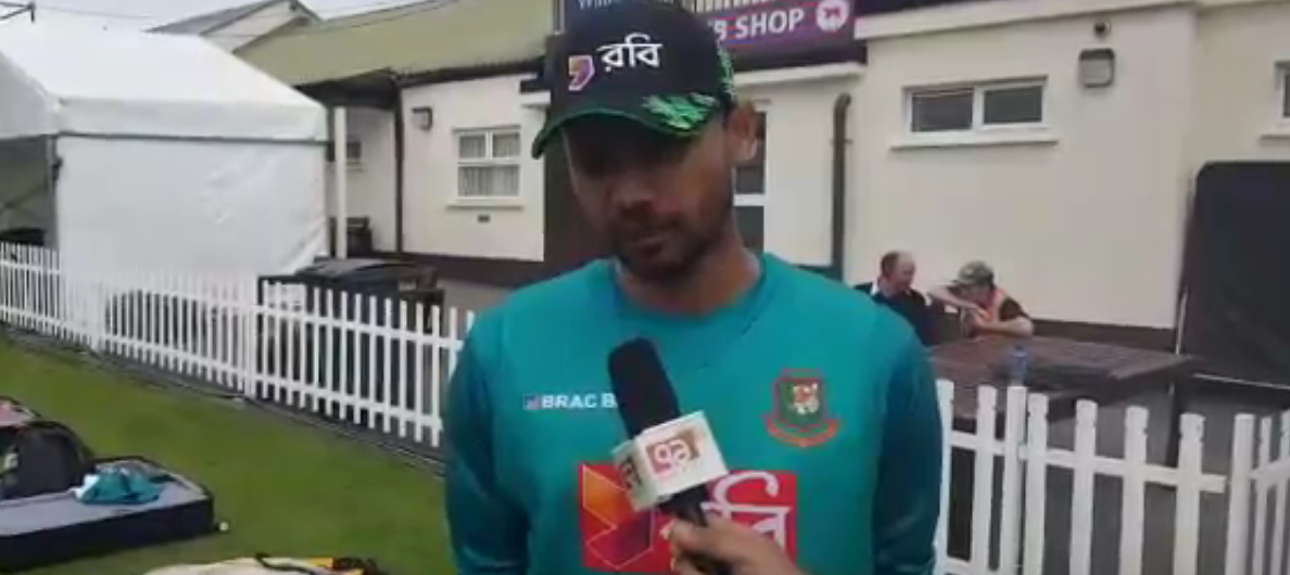 Mashrafe Bin Mortaza speaks before last match of Tri-Nation Series