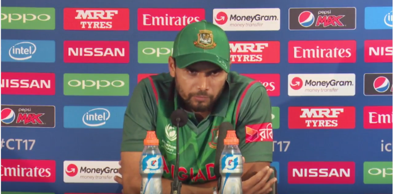 [Video] Mashrafe speaks at the Press Conference after the Semi-Final