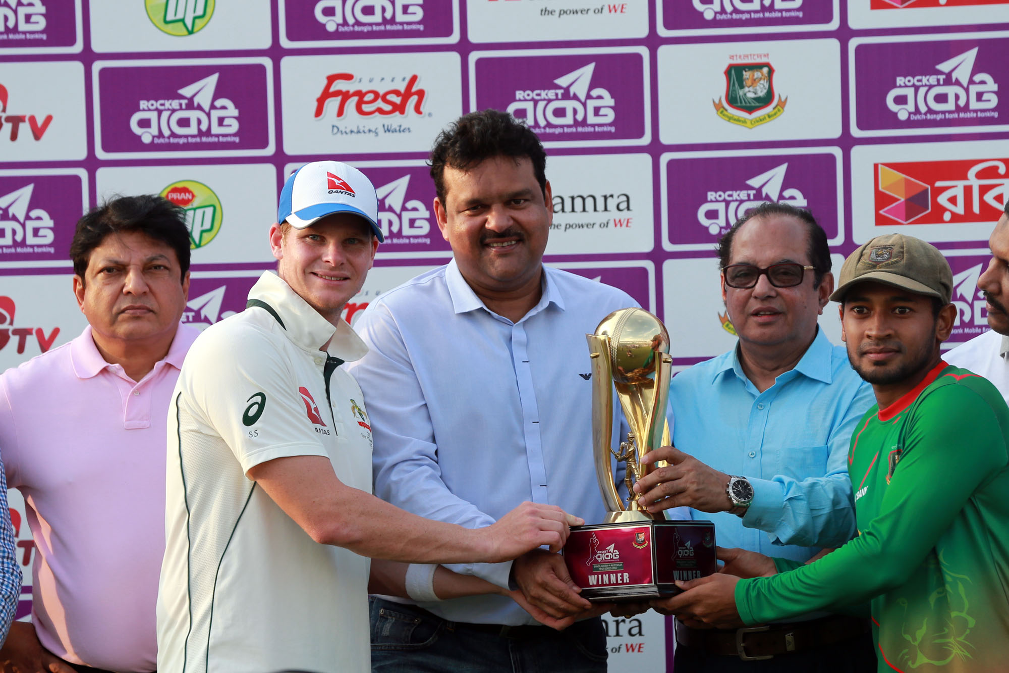 [Photos] Bangladesh vs Australia Second Rocket Test, Day 4