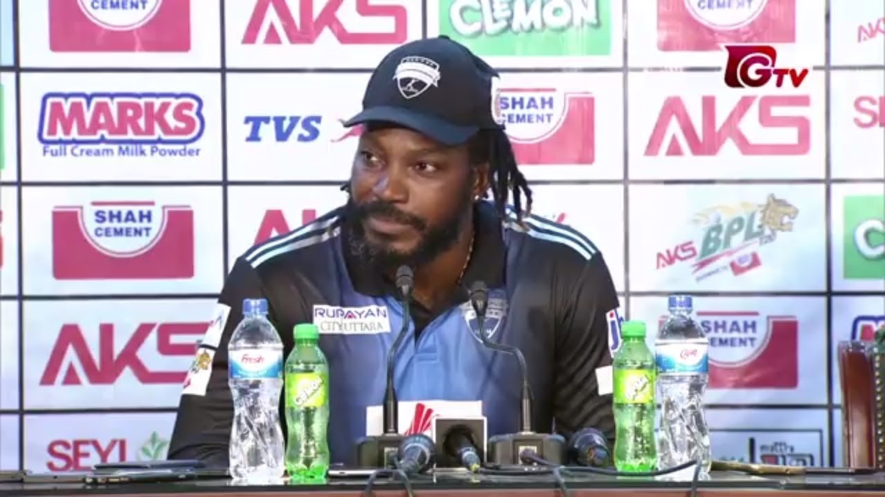 [Press Conference] Chris Gayle talks about his blaster innings