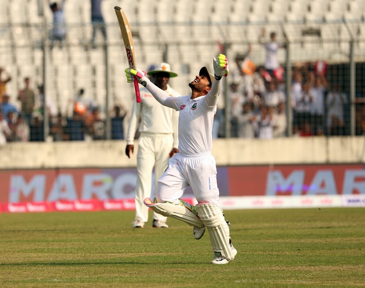 Mushfiqur double century puts Bangladesh in command