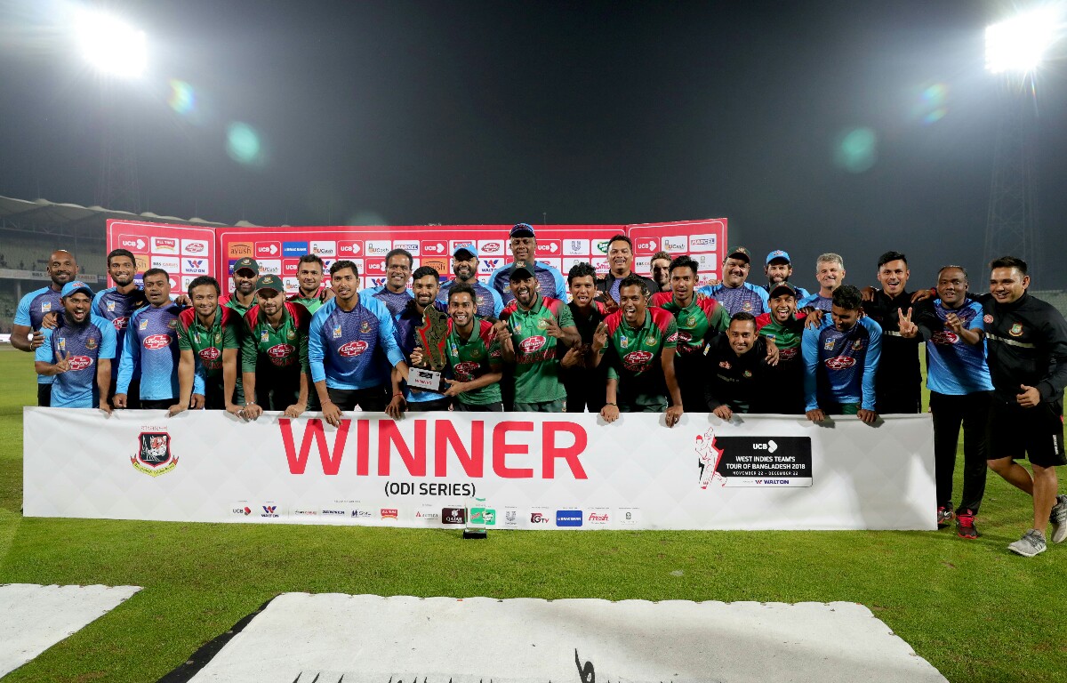 Photos] : Bangladesh vs Windies, Third ODI