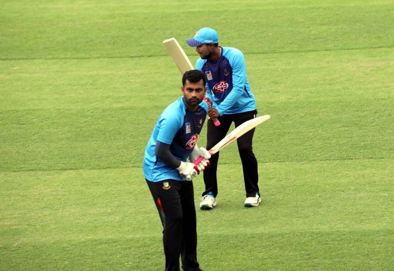 [Photos] : Bangladesh Team Practice Session at SBNCS