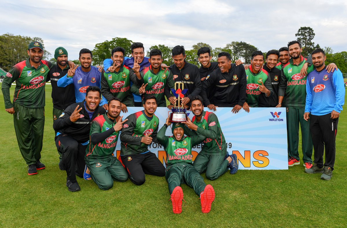 Bangladesh secure historic Tri-Series Title