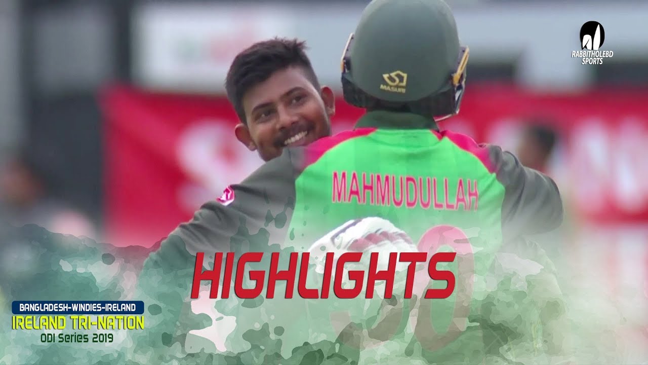 [Highlights] : Bangladesh vs Windies || Final || Tri-Series 2019