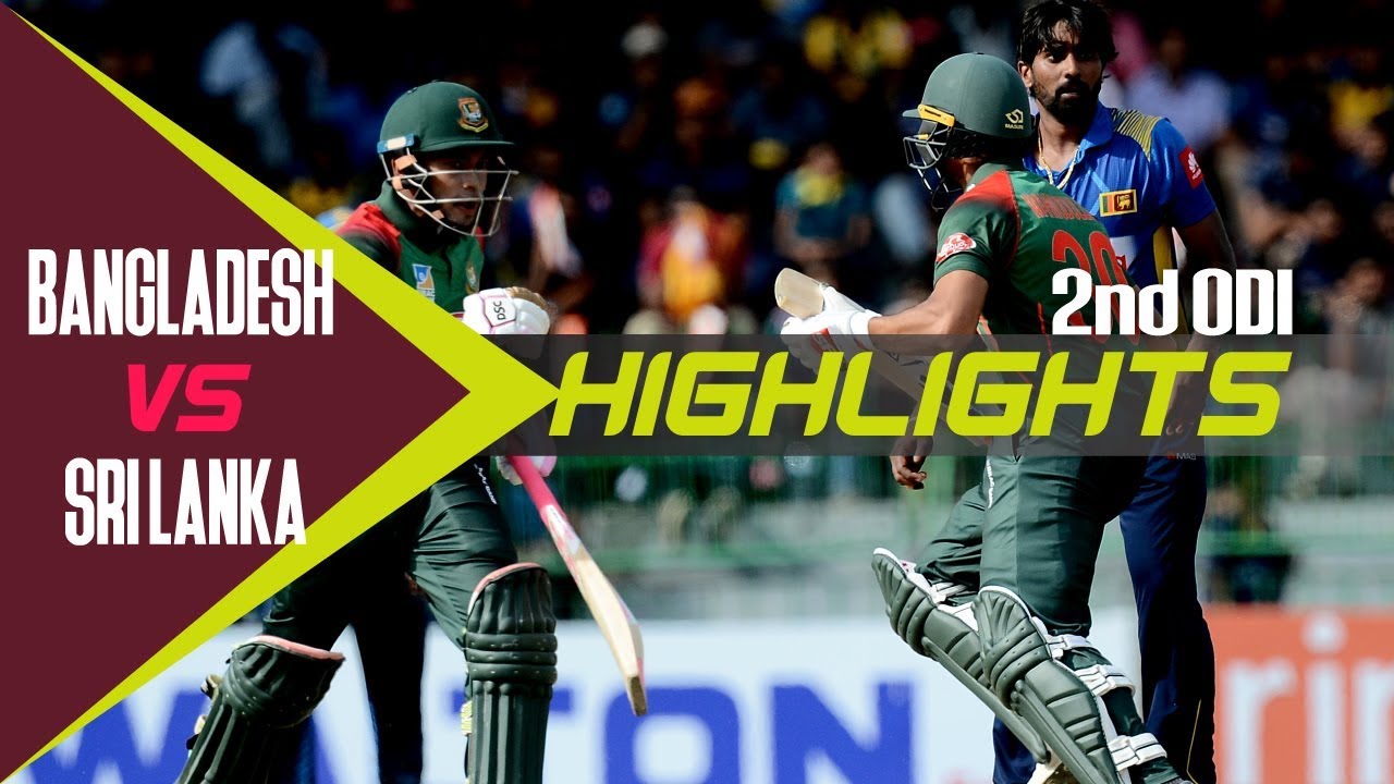 [Highlights] : Sri Lanka vs Bangladesh | 2nd ODI | Bangladesh Tour of Sri Lanka 2019