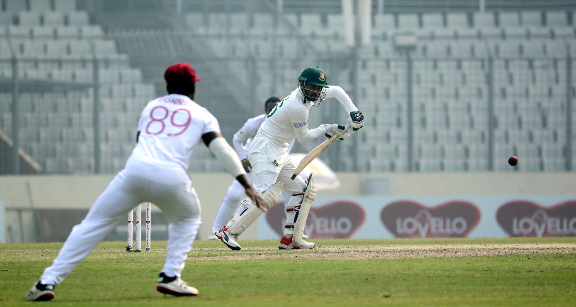 [Photos] : Bangladesh vs West Indies, Day 3, Second Test