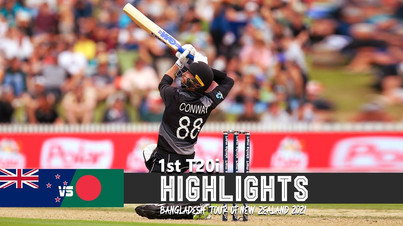 [Highlights] : New Zealand vs Bangladesh | 1st T20I | Bangladesh tour of New Zealand 2021