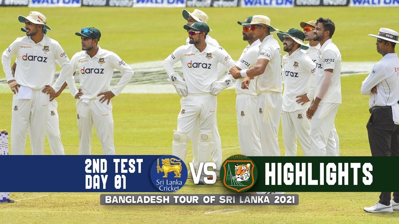 [Highlights] : Sri Lanka vs Bangladesh | 2nd Test | Day 1 | Bangladesh tour of Sri Lanka 2021