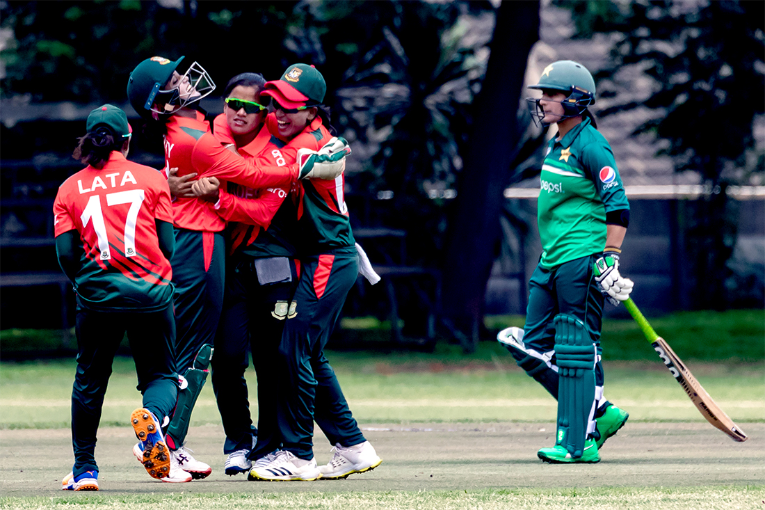 Tigresses beat Pakistan Women in a thriller