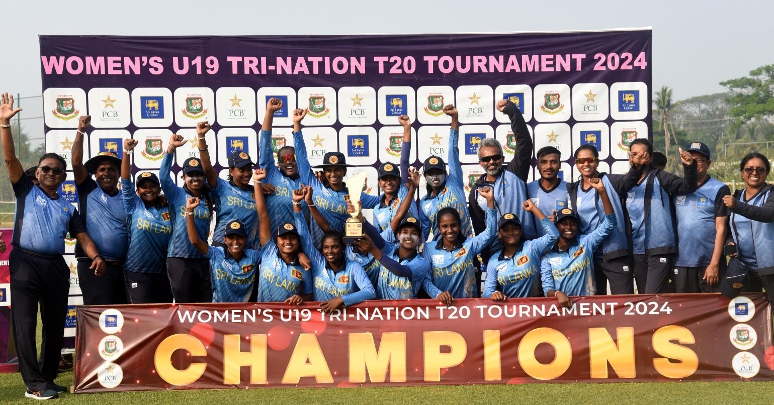 Women’s U19 Tri-Nation T20 Cricket Tournament 2024 | Winner: Sri Lanka Women U19