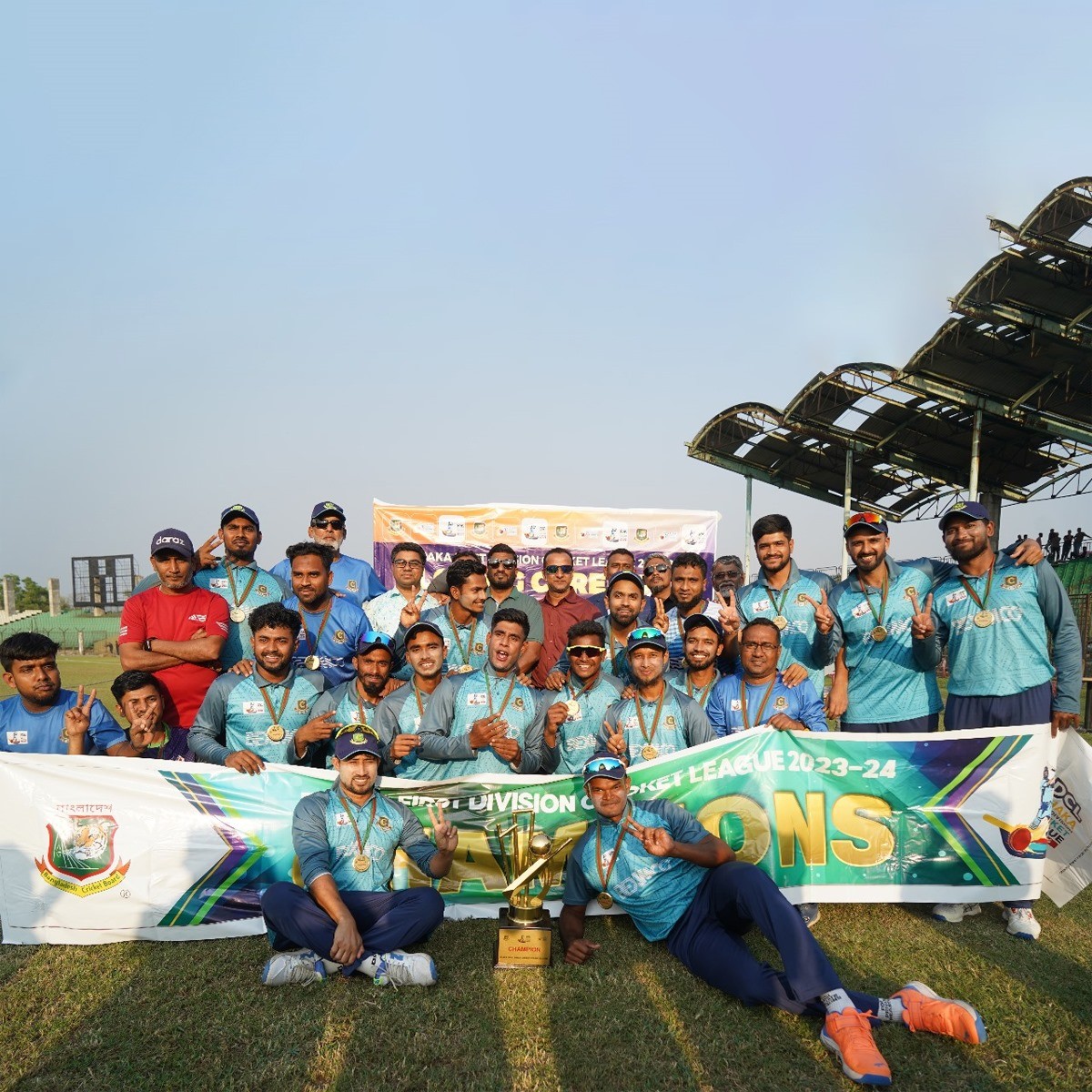 Dhaka First Division Cricket League 2023-24 | Champions: Gulshan Cricket Club