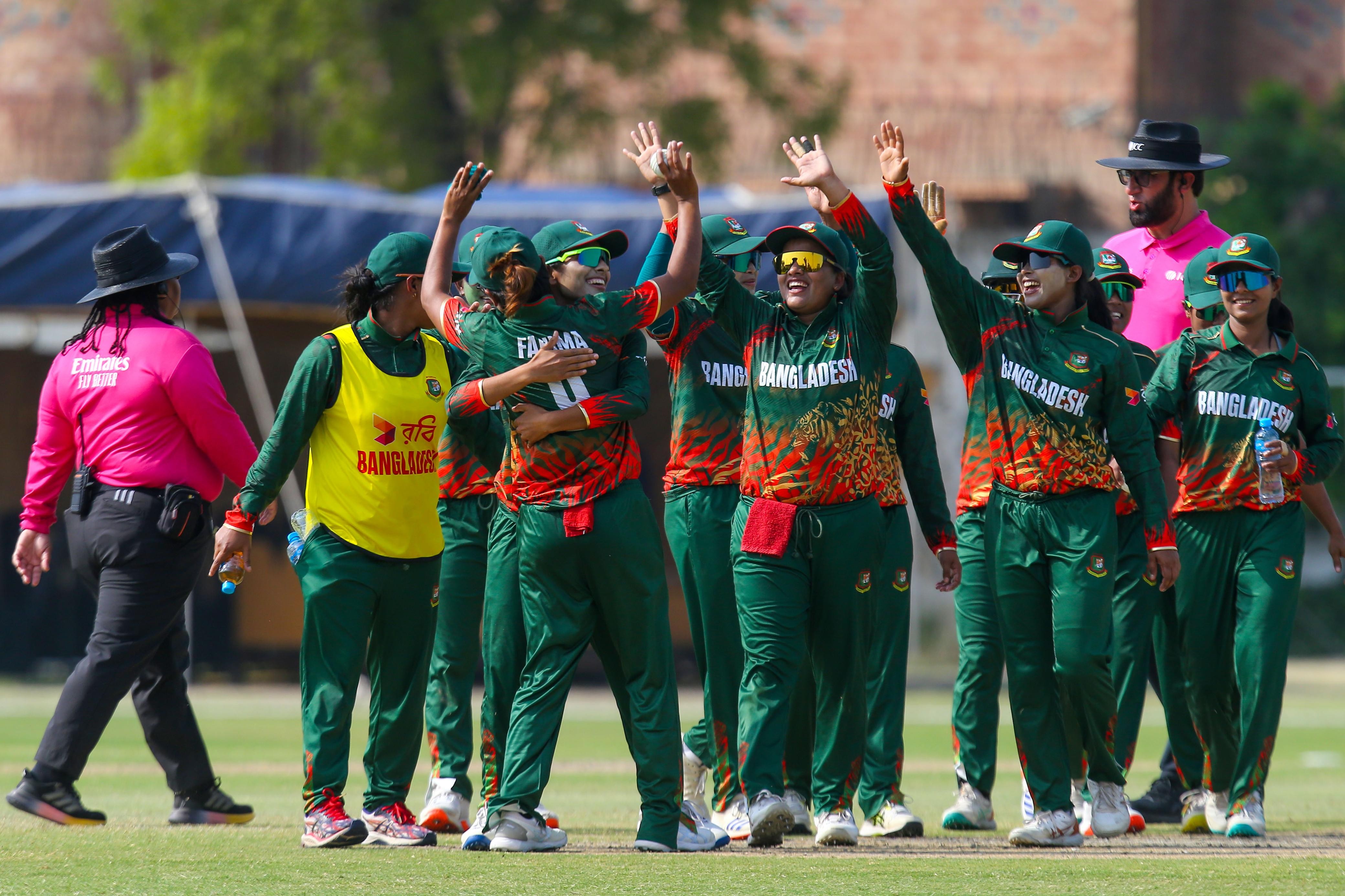 Trio star in big Bangladesh win over Thailand