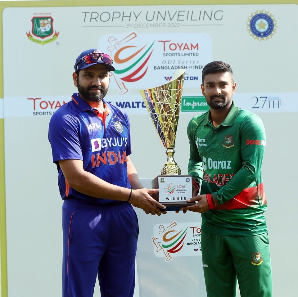 TOYAM Sports Limited ODI Series Bangladesh VS India