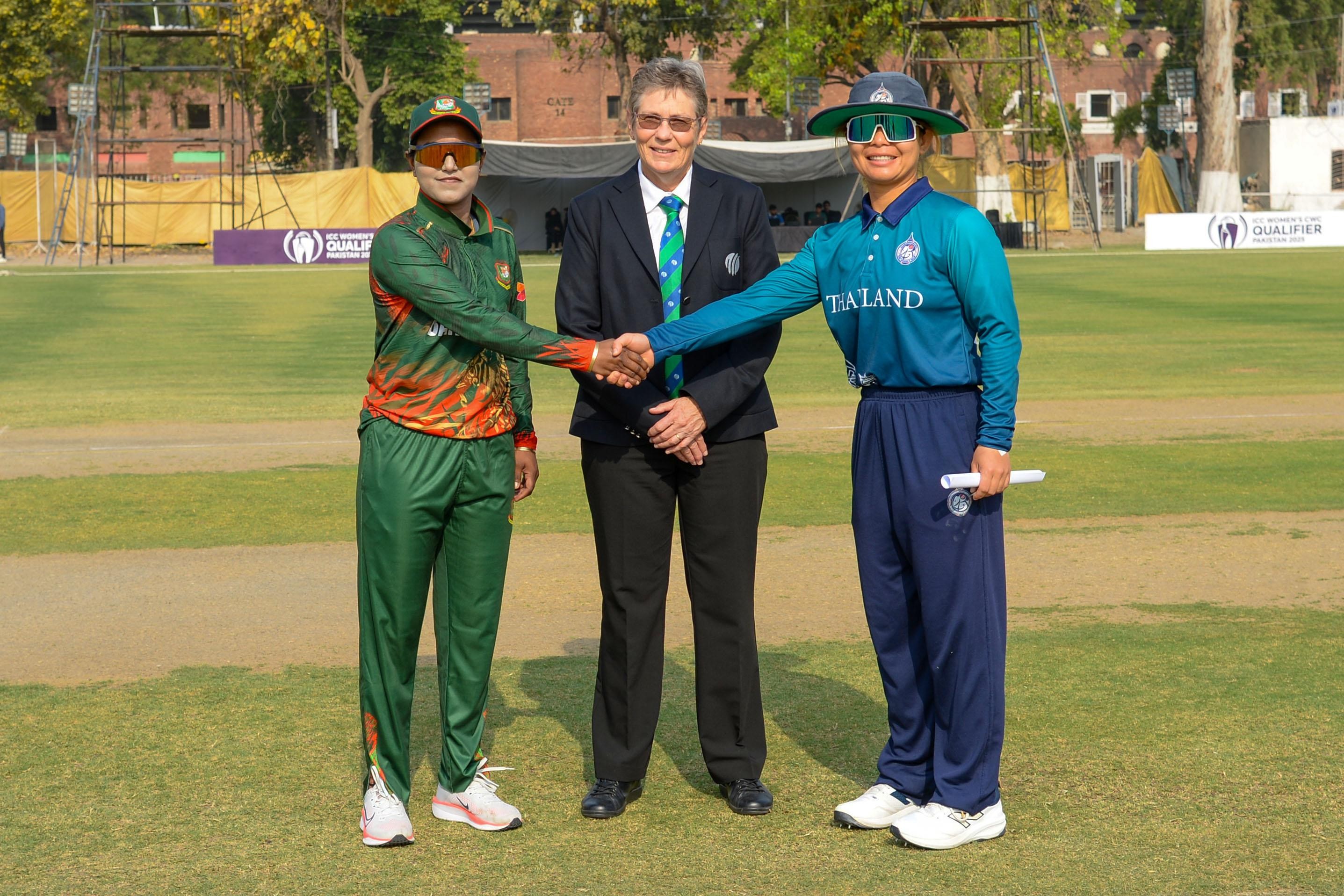ICC Women's Cricket World Cup Qualifier, 2025 - Match 3 | Bangladesh vs Thailand