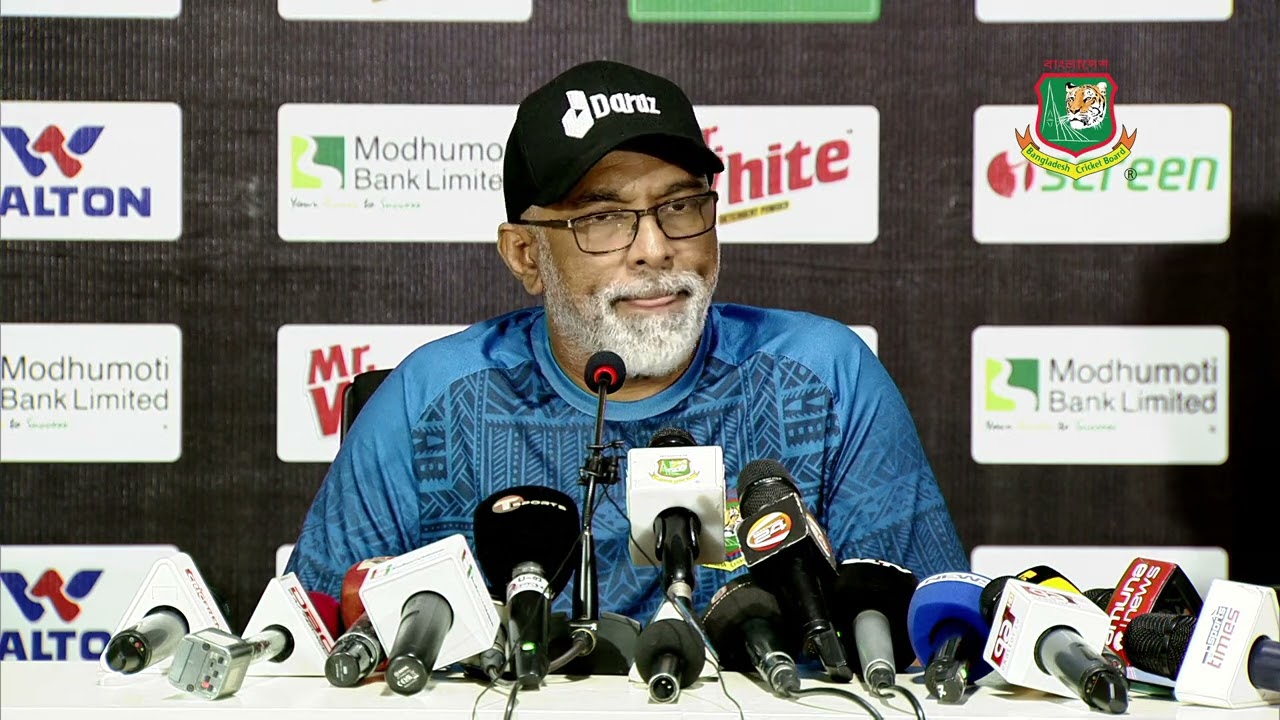 Pre-match media conference | Chandika Hathurusingha, Bangladesh Head Coach | Bangladesh vs Ireland