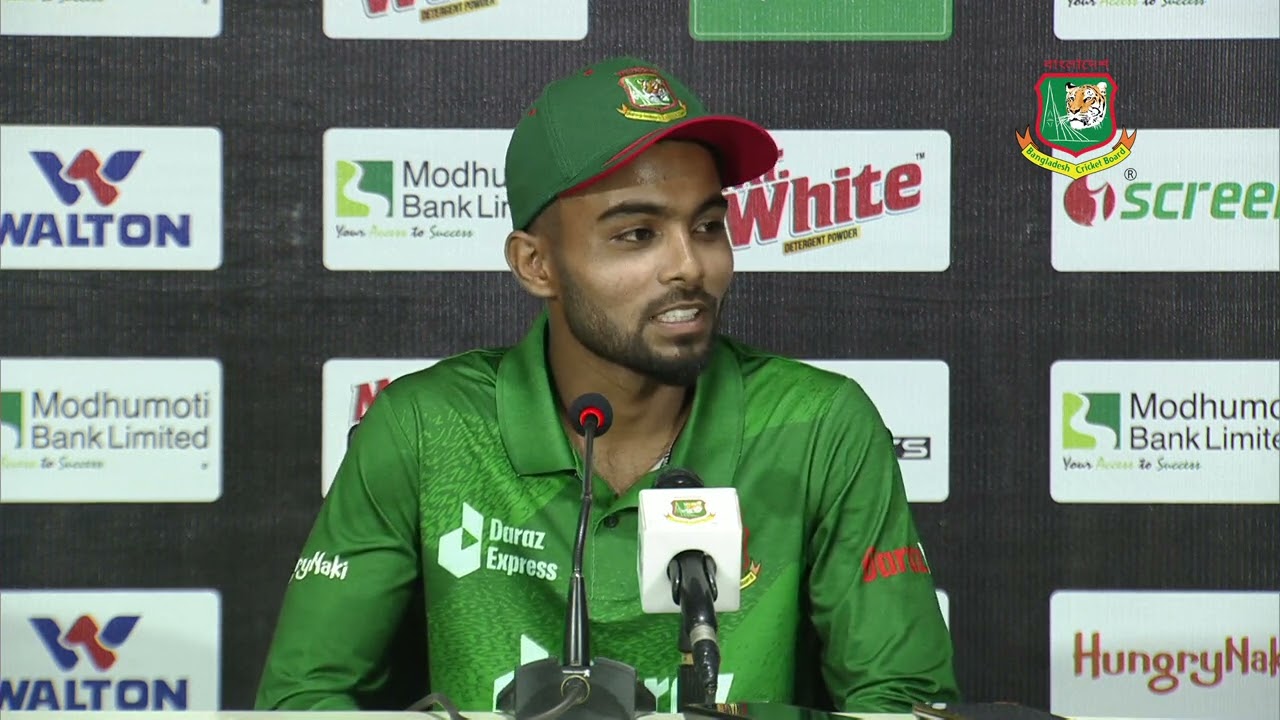 Post match media conference | Towhid Hridoy, Bangladesh | Bangladesh vs Ireland: 1st ODI