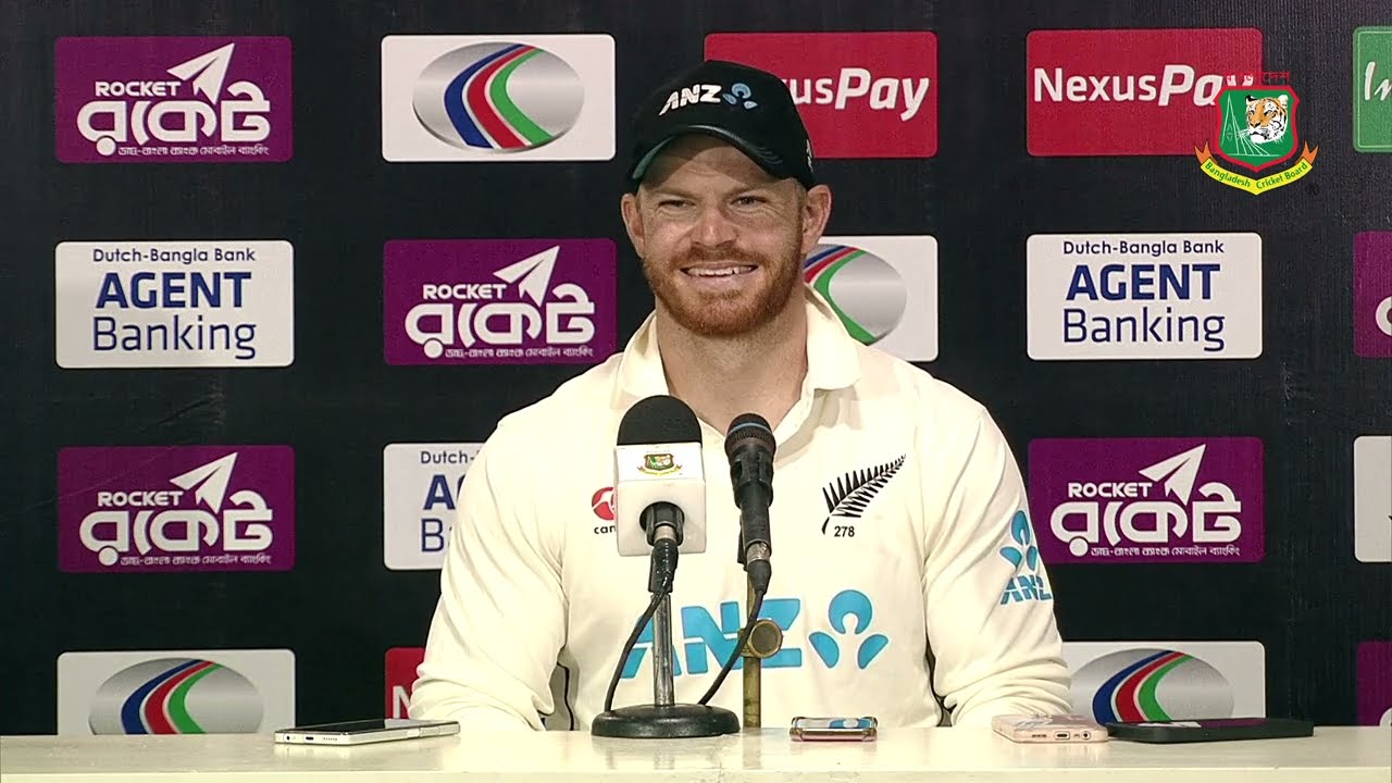 Post-match media conference | Glenn Phillips, New Zealand | 1st Test | Day 01 | BANvNZ