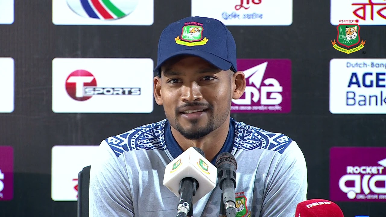 Pre-series press conference | Najmul Hossain Shanto, Bangladesh Captain |BANvSL | T20i