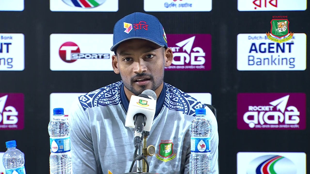 Post-match media conference | Najmul Hossain Shanto, Captain Bangladesh | 3rd T20i