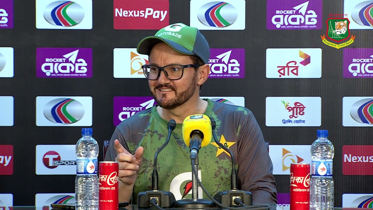 Post-match media conference | Mike Hesson, Pakistan Coach | BANvPAK T20I Series 2025 | 1st T20I