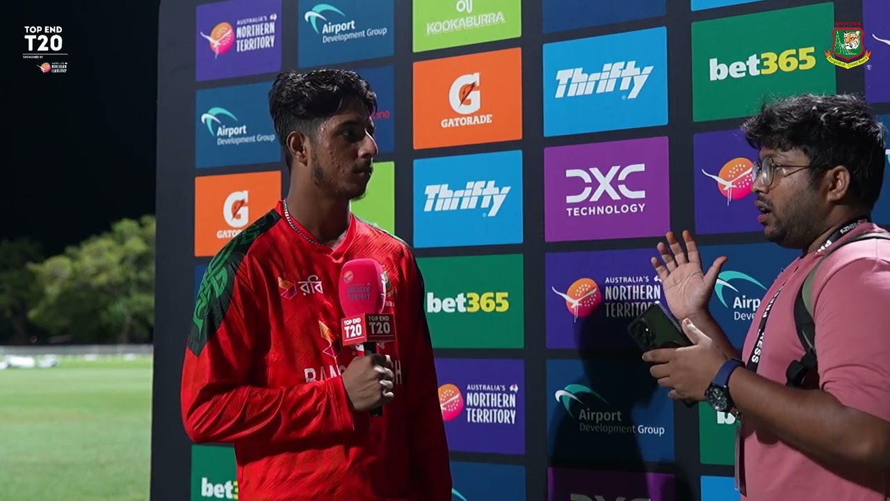 Post-match Presentation | Bangladesh A VS Nepal | 9th T20, Top End T20 Series 2025