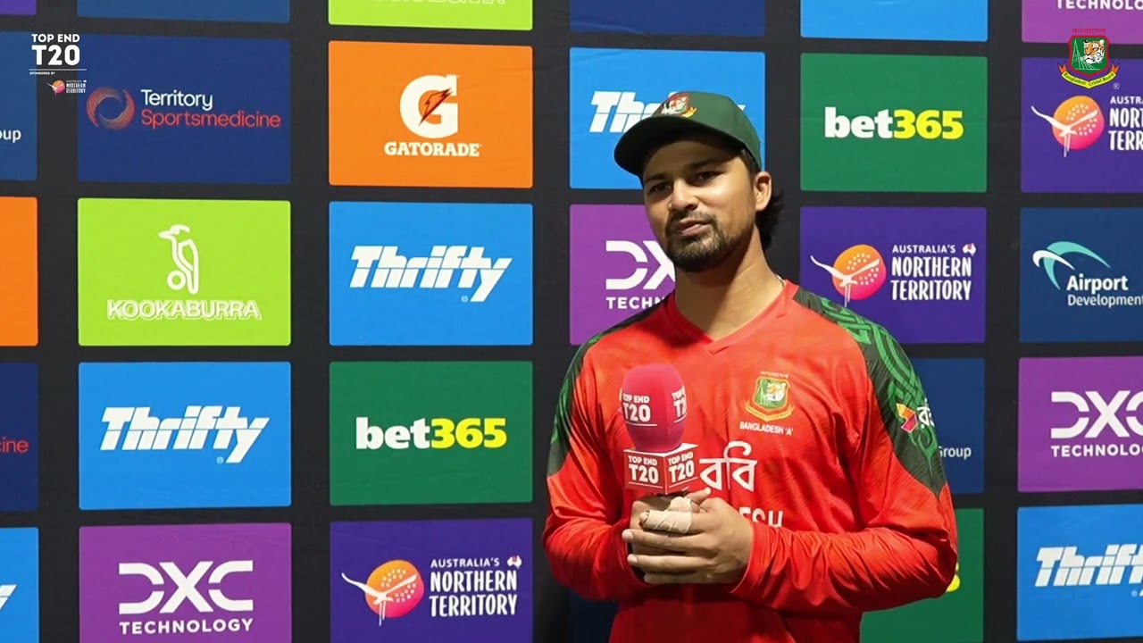 Post-Match Presentation | Bangladesh A VS NT Strike | Bangladesh A won by 22 Runs